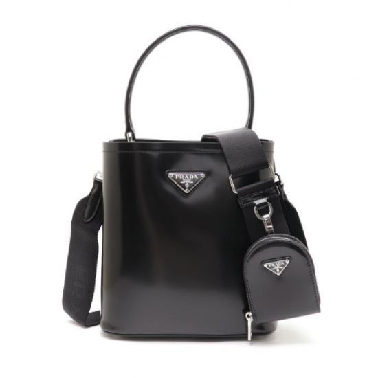 Prada glossy bucket bag 1BA319Panier handbag Prada glossy bucket bag 1BA319Panier handbag