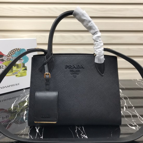 Saffiano Leather Prada Monochrome Bag 1BA156 Saffiano Leather Prada Monochrome Bag 1BA156