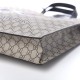 GUCCI GG Supreme Monogram L'Aveugle Par Amour Print Tote Black