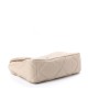 2CHANEL Lambskin Quilted Large 19 Flap Beige