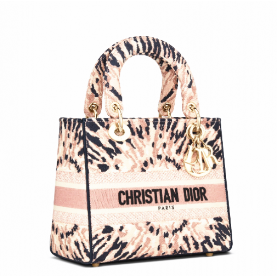1Dior phantom powder light gold embroidery series Lady bag 1Dior phantom powder light gold embroidery series Lady bag