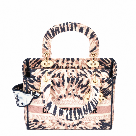 1Dior phantom powder light gold embroidery series Lady bag 1Dior phantom powder light gold embroidery series Lady bag