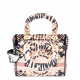 1Dior phantom powder light gold embroidery series Lady bag 1Dior phantom powder light gold embroidery series Lady bag