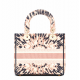 1Dior phantom powder light gold embroidery series Lady bag 1Dior phantom powder light gold embroidery series Lady bag