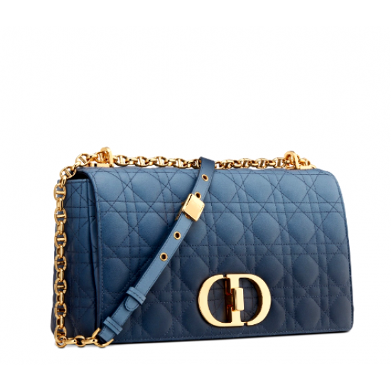 DIOR 1Large Caro Tote Indigo gradient DIOR 1Large Caro Tote Indigo gradient