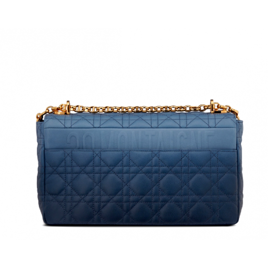 DIOR 1Large Caro Tote Indigo gradient DIOR 1Large Caro Tote Indigo gradient