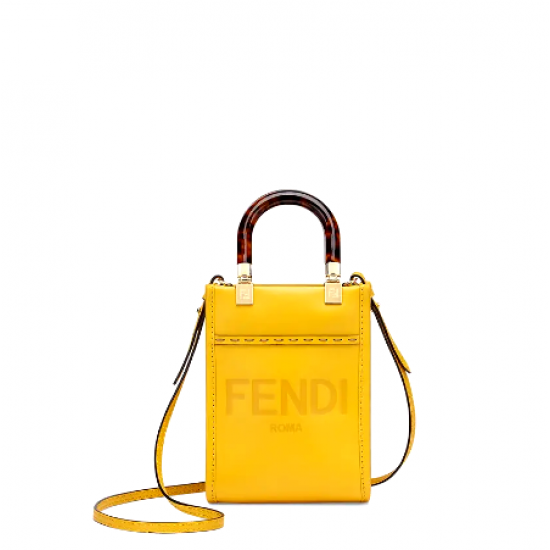 FENDI 1MINI SUNSHINE SHOPPER Yellow FENDI 1MINI SUNSHINE SHOPPER Yellow