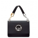 Fendi KAN I F Black leather bag Fendi KAN I F Black leather bag