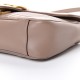 1GUCCI Calfskin Matelasse Small GG Marmont Shoulder Bag Nude