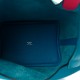 HERMES Taurillon Clemence Swift Eclat Picotin Lock 18 PM Bleu Frida Rose Mexico