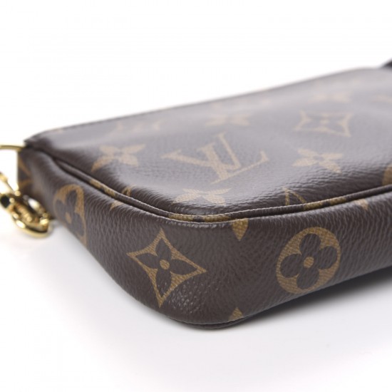 LOUIS VUITTON Monogram Mini Pochette Accessories