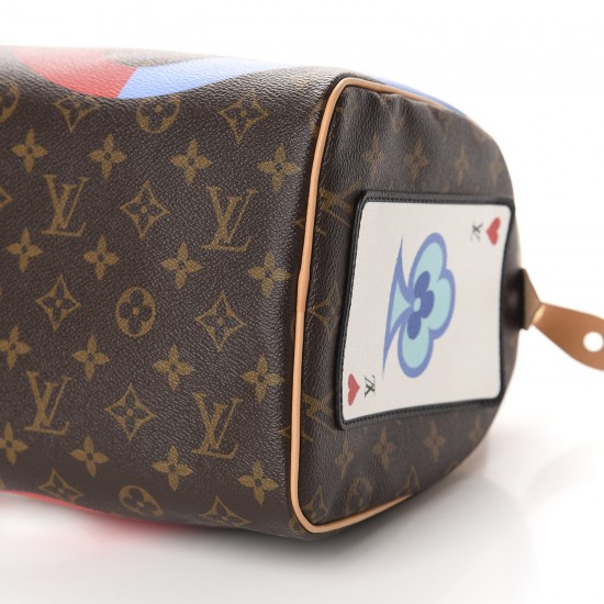 LOUIS VUITTON Monogram Game On Speedy Bandouliere 30