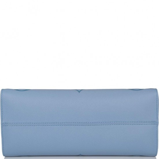 1Louis Vuitton Summer Blue By The Pool Empreinte Giant Monogram OnTheGo MM 1Louis Vuitton Summer Blue By The Pool Empreinte Giant Monogram OnTheGo MM