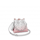 1Louis Vuitton printed calfskin BELLA HANDBAG gradient pink 1Louis Vuitton printed calfskin BELLA HANDBAG gradient pink