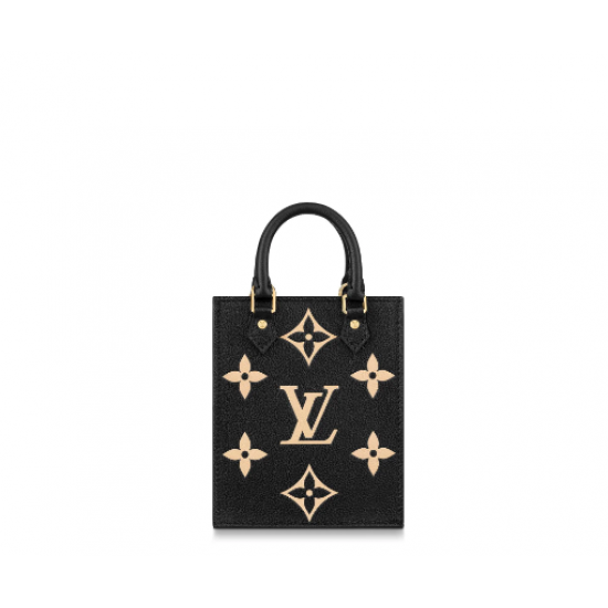1Louis Vuitton Petit Sac Plat Bag Monogram Empreinte Black Silkscreen Organ Bag 1Louis Vuitton Petit Sac Plat Bag Monogram Empreinte Black Silkscreen Organ Bag
