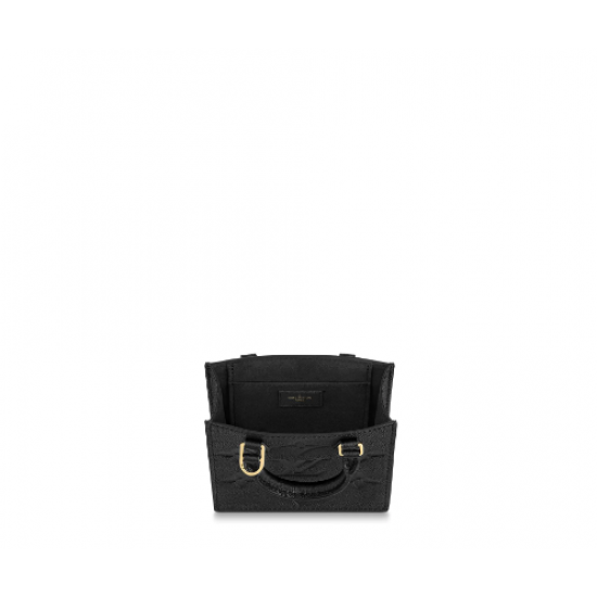 1Louis Vuitton Petit Sac Plat Bag Monogram Empreinte Leather Black Organ Bag 1Louis Vuitton Petit Sac Plat Bag Monogram Empreinte Leather Black Organ Bag