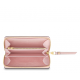 Louis Vuitton By The Pool series Monogram Empreinte leather zipper wallet light pink Louis Vuitton By The Pool series Monogram Empreinte leather zipper wallet light pink