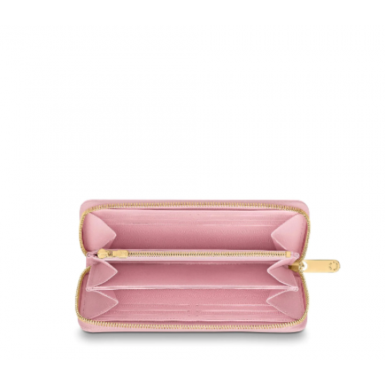 LOUIS VUITTON ICONIC MONOGRAM CANVAS ZIP WALLET GRADIENT Pink LOUIS VUITTON ICONIC MONOGRAM CANVAS ZIP WALLET GRADIENT Pink
