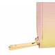 LOUIS VUITTON ICONIC MONOGRAM CANVAS ZIP WALLET GRADIENT Pink LOUIS VUITTON ICONIC MONOGRAM CANVAS ZIP WALLET GRADIENT Pink