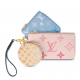 1Louis Vuitton Trio Clutch Monogram Empreinte Leather Three-Piece Set 1Louis Vuitton Trio Clutch Monogram Empreinte Leather Three-Piece Set
