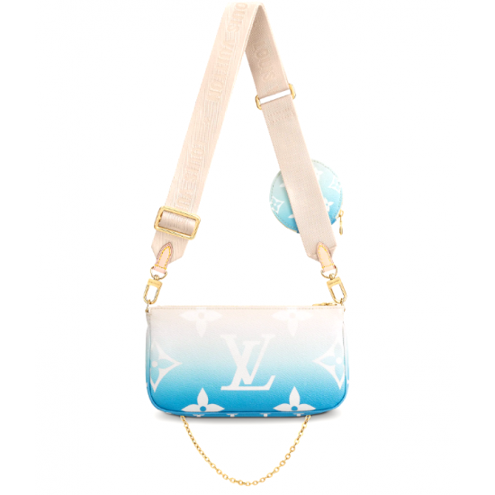 2Louis Vuitton Multi Pochette Accessoires blue 2Louis Vuitton Multi Pochette Accessoires blue