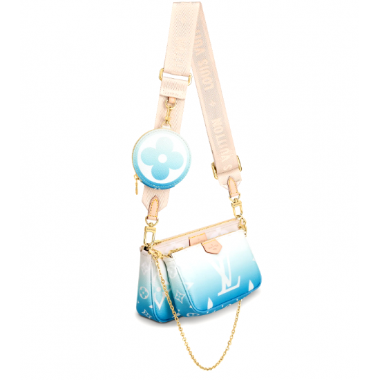 2Louis Vuitton Multi Pochette Accessoires blue 2Louis Vuitton Multi Pochette Accessoires blue