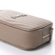 YSL Grain De Poudre Matelasse Monogram Mini Lou Camera Bag Gold Sand
